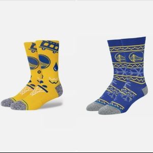 Golden State Warriors Stance Socks lot of 2